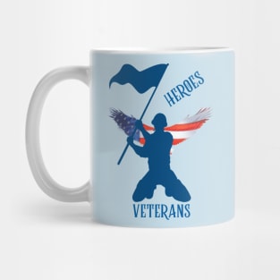 To those in uniform serving today and to those who have served in the past, we honor you today and every day. Real Heroes. Mug